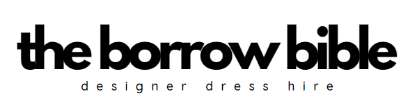 The Borrow Bible Designer Dress Hire 